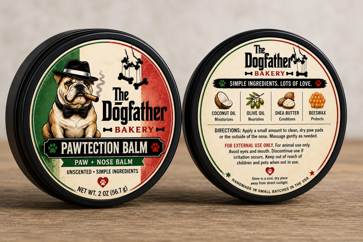 The Dogfather Pawtection Balm